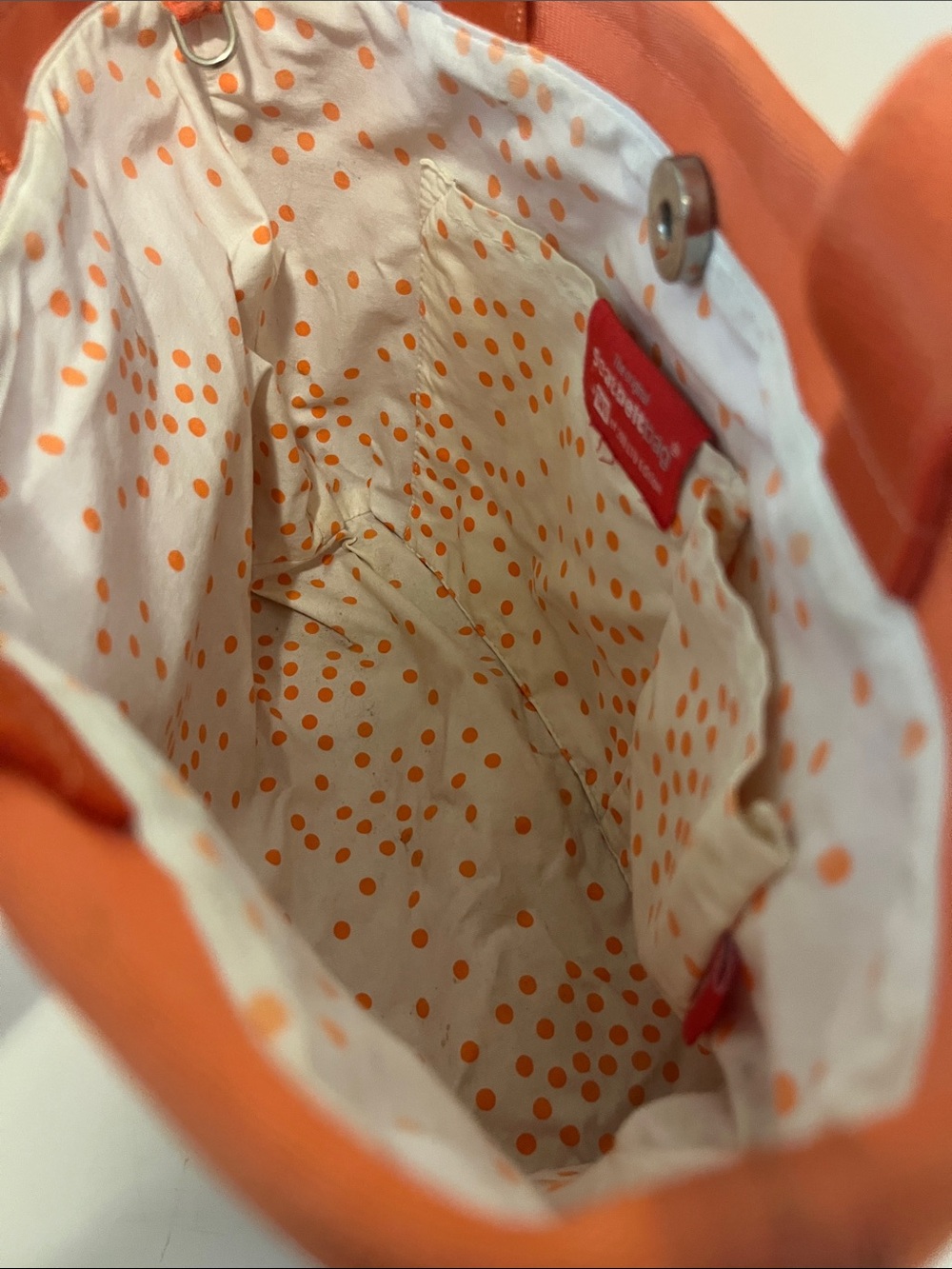 Harveys The Original Seatbelt Bag Orange Sherbet Woven Bag Ltd Edition - Picture 7 of 13